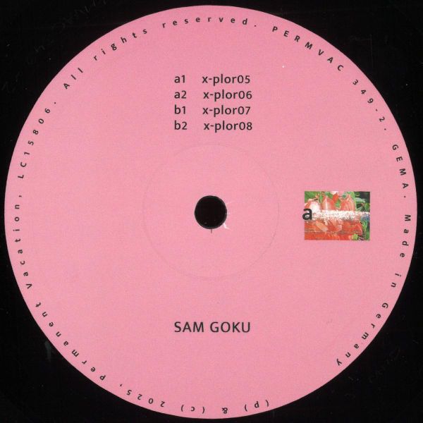 Sam Goku — Explorations 02 vinyl cover