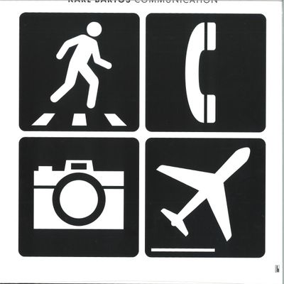 Karl Bartos — COMMUNICATION vinyl cover