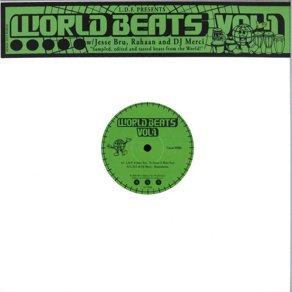 Various — World Beats Vol.1 vinyl cover