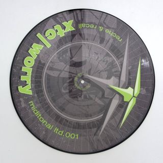 Reche, Recall — Xtc / Worry *picture* vinyl cover