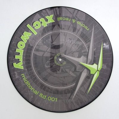 Reche, Recall — Xtc / Worry *picture* vinyl cover