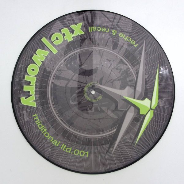 Reche, Recall — Xtc / Worry *picture* vinyl cover