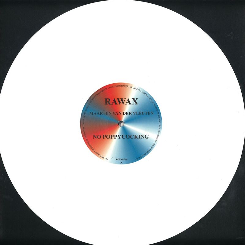 Maarten Van Der Vleuten — No Poppycocking vinyl cover