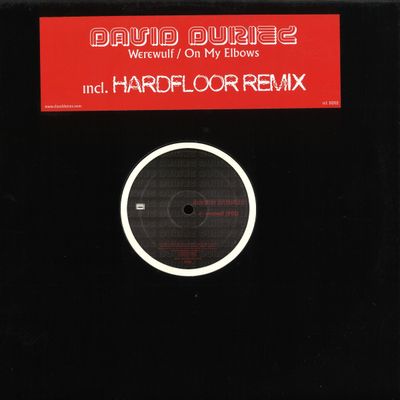 David Duriez — Werewulf vinyl cover