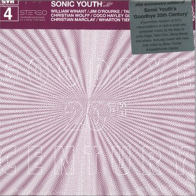 Sonic Youth — Goodbye 20th Century LP 2x12" vinyl cover