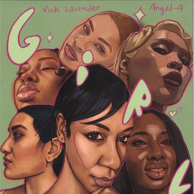 Vick Lavender, Angel A. — G.I.R.L. vinyl cover