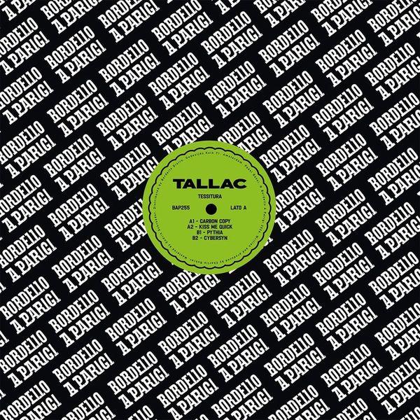 Tallac — TESSITURA EP vinyl cover