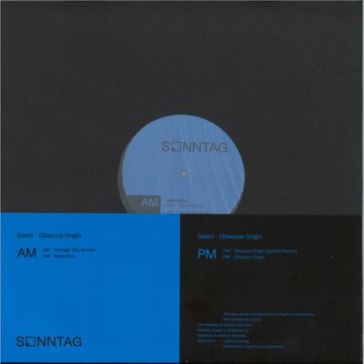 Geert — OBSCURE ORIGIN vinyl cover