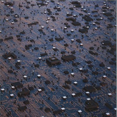 Dj Stingray 313 — INDUSTRY 4.0 EP vinyl cover