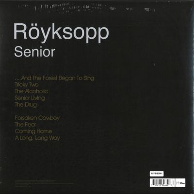 Röyksopp — Senior LP vinyl cover