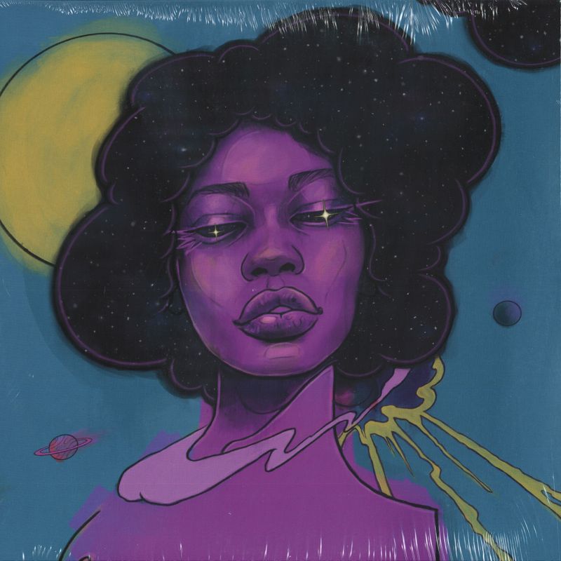 Vick Lavender — Time Traveler LP 2x12" vinyl cover