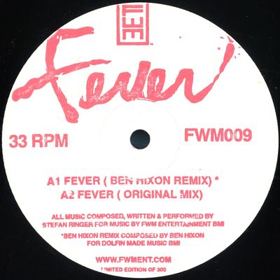Stefan Ringer — Fever vinyl cover