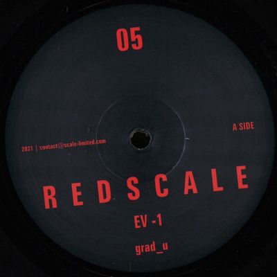 Grad_U — Redscale 05 vinyl cover