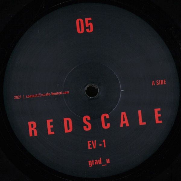 Grad_U — Redscale 05 vinyl cover