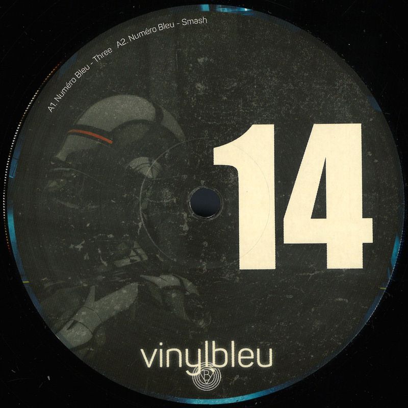Numéro Bleu, Ahmök — Three vinyl cover