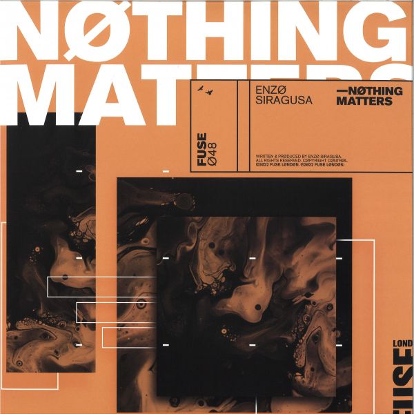 Enzo Siragusa — Nothing Matters vinyl cover