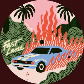 Yamen, Eda — Fast Lane EP vinyl cover