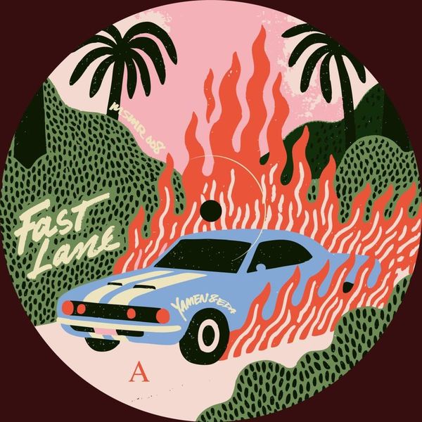 Yamen, Eda — Fast Lane EP vinyl cover