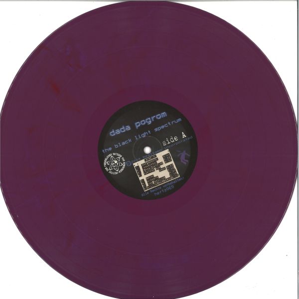 Dada Pogrom — The Black Light Spectrum LP vinyl cover