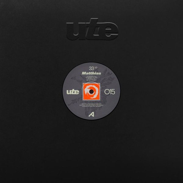 Matthias — UTE015 vinyl cover