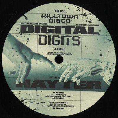 Hayter — DIGITAL DIGITS EP vinyl cover