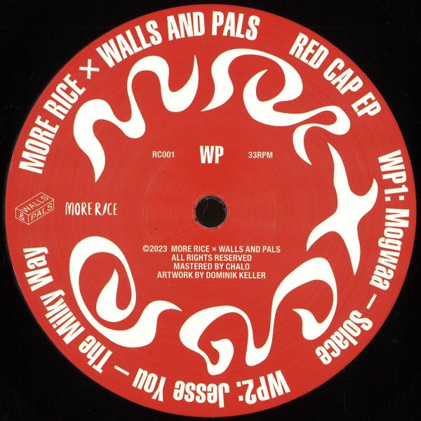 Sarayu, Dott, Mogwaa, Jesse You — Red Cap EP vinyl cover