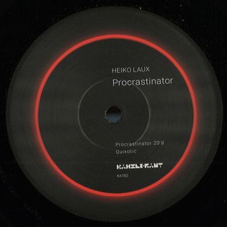 Heiko Laux — Procrastinator vinyl cover