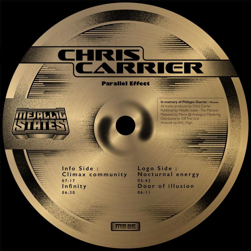 Chris Carrier — Parallel Effect vinyl cover