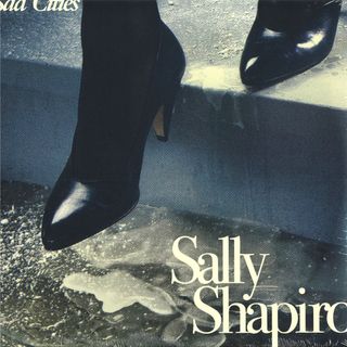 Sally Shapiro — Sad Cities LP 2x12" vinyl cover
