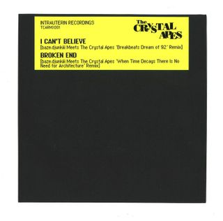 The Crystal Apes — TCARMX001 vinyl cover