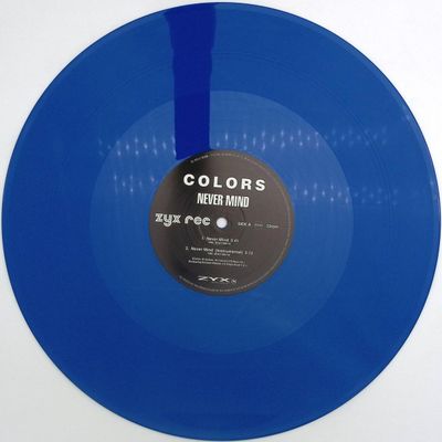 Colors — Never Mind LP vinyl cover