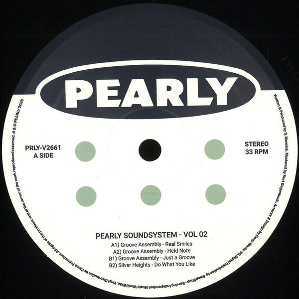Pearly Soundsystem — Vol 02 vinyl cover