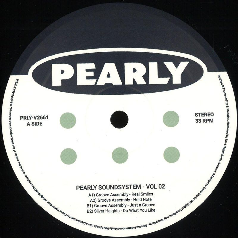 Pearly Soundsystem — Vol 02 vinyl cover