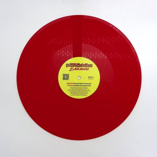 Paradisio — BAILANDO vinyl cover
