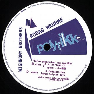 Robag Wruhme — Poly-tikk Ep vinyl cover