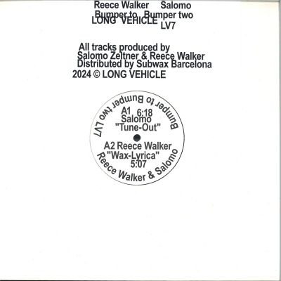 Salomo&Reece Walker — Bumper 2 Bumper Two vinyl cover