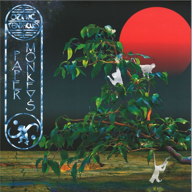 Ozric Tentacles — Paper Monkeys LP 2x12" vinyl cover