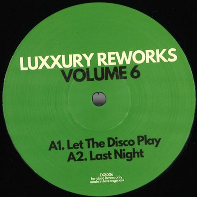 Luxxury — Vol 6 vinyl cover