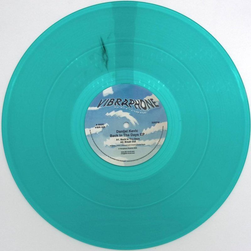 Danijel Kevic — Back In The Days EP vinyl cover