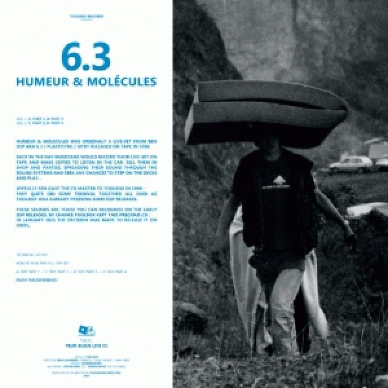 6.3, Sitry — Humeur & Molécule LP 2x12" vinyl cover