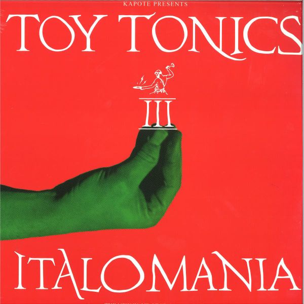 Various — Kapote presents Italomania Vol. 3 (2x12") vinyl cover