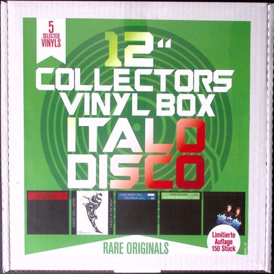 Various — 12" Collector's Vinyl Box: Italo Disco vinyl cover