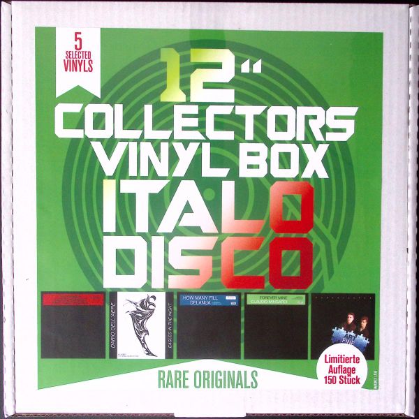 Various — 12" Collector's Vinyl Box: Italo Disco vinyl cover