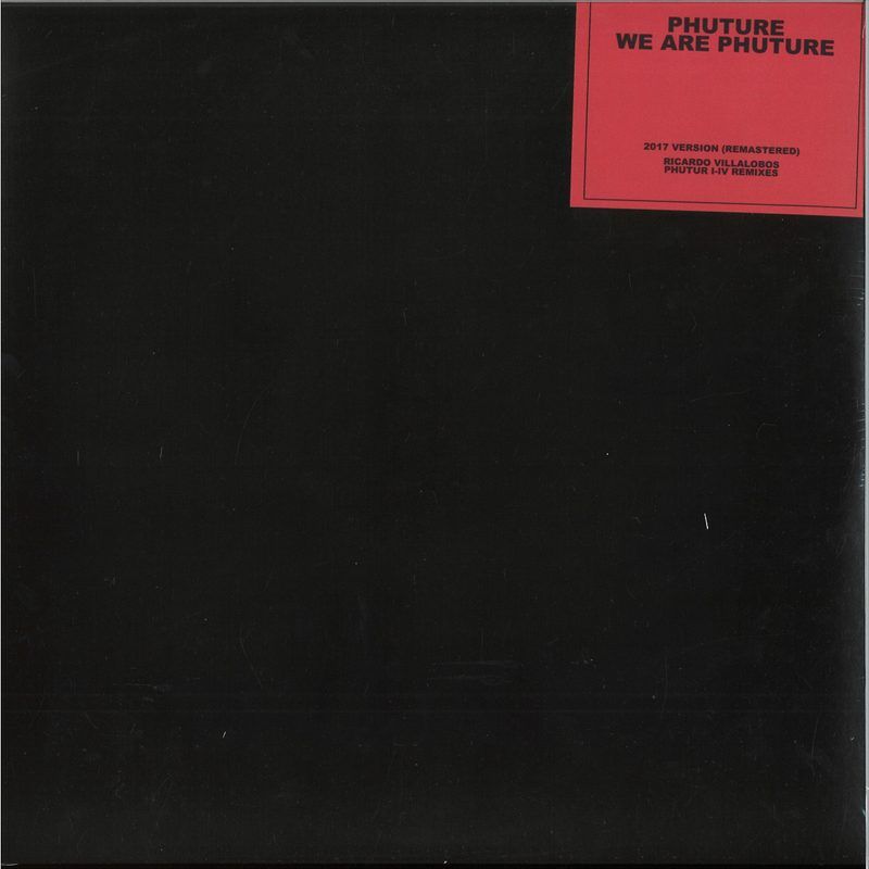 Phuture/Ricardo Villalobos — We Are Phuture LP 2x12" vinyl cover
