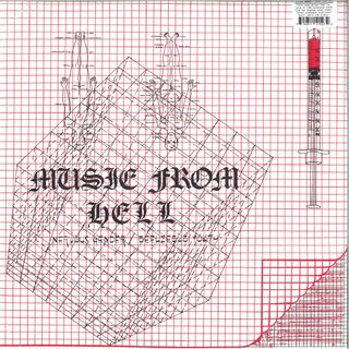 Nervous Gender — Music From Hell LP 2x12" vinyl cover