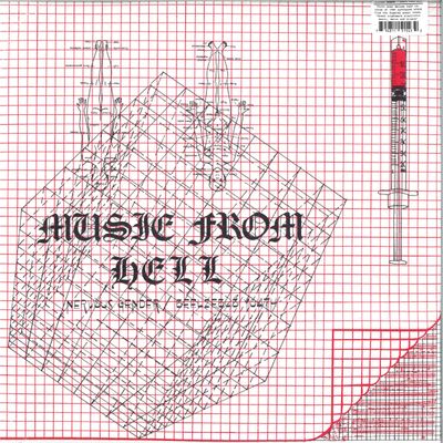 Nervous Gender — Music From Hell LP 2x12" vinyl cover
