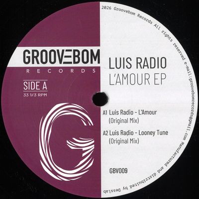 Luis Radio — L'AMOUR E.P. vinyl cover