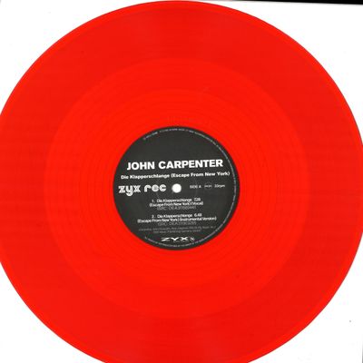 John Carpenter — DIE KLAPPERSCHLANGE (Escape from New York) OST vinyl cover