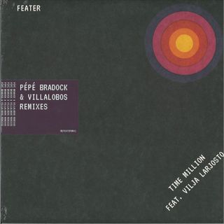 Feater, Vilja Larjos — Time Million (Remixes) vinyl cover
