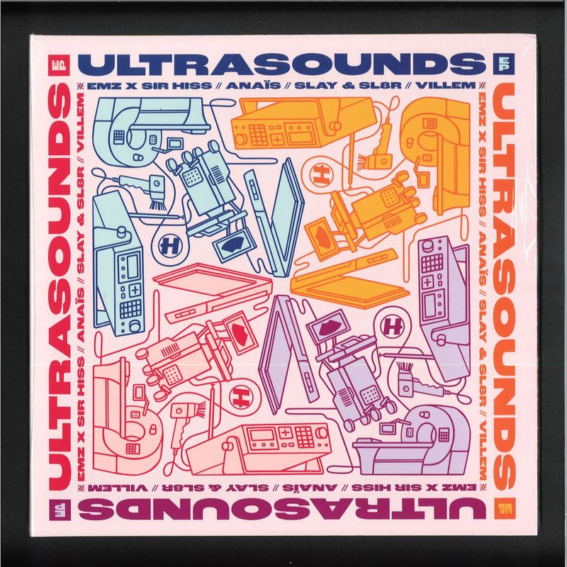 Various — Ultrasounds 2x10" vinyl cover